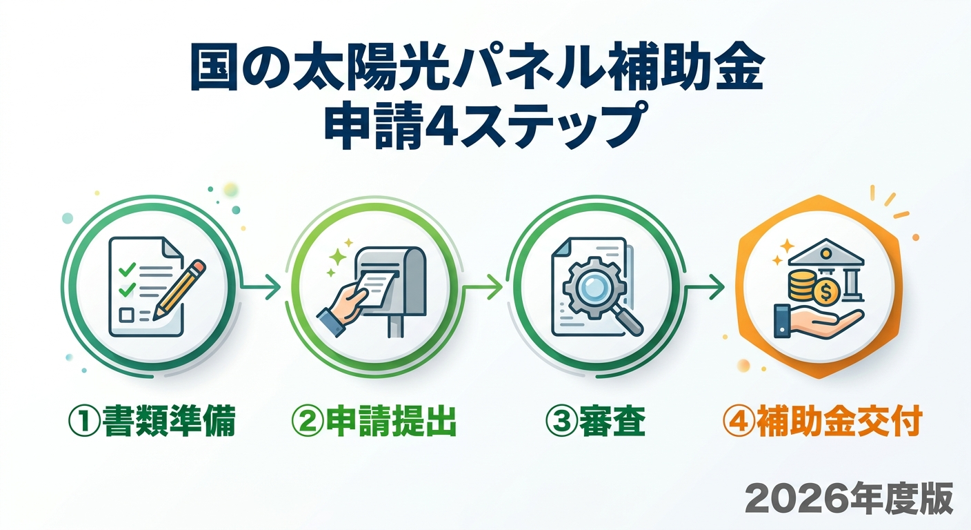 太陽光パネル補助金は国からいくらもらえる?2026年度の国の補助金制度を完全解説