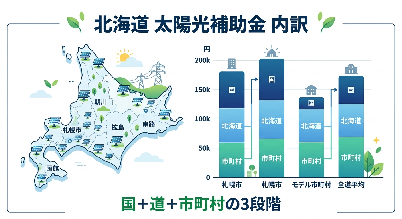 北海道 太陽光パネル補助金2026｜申請方法・条件・金額まとめ